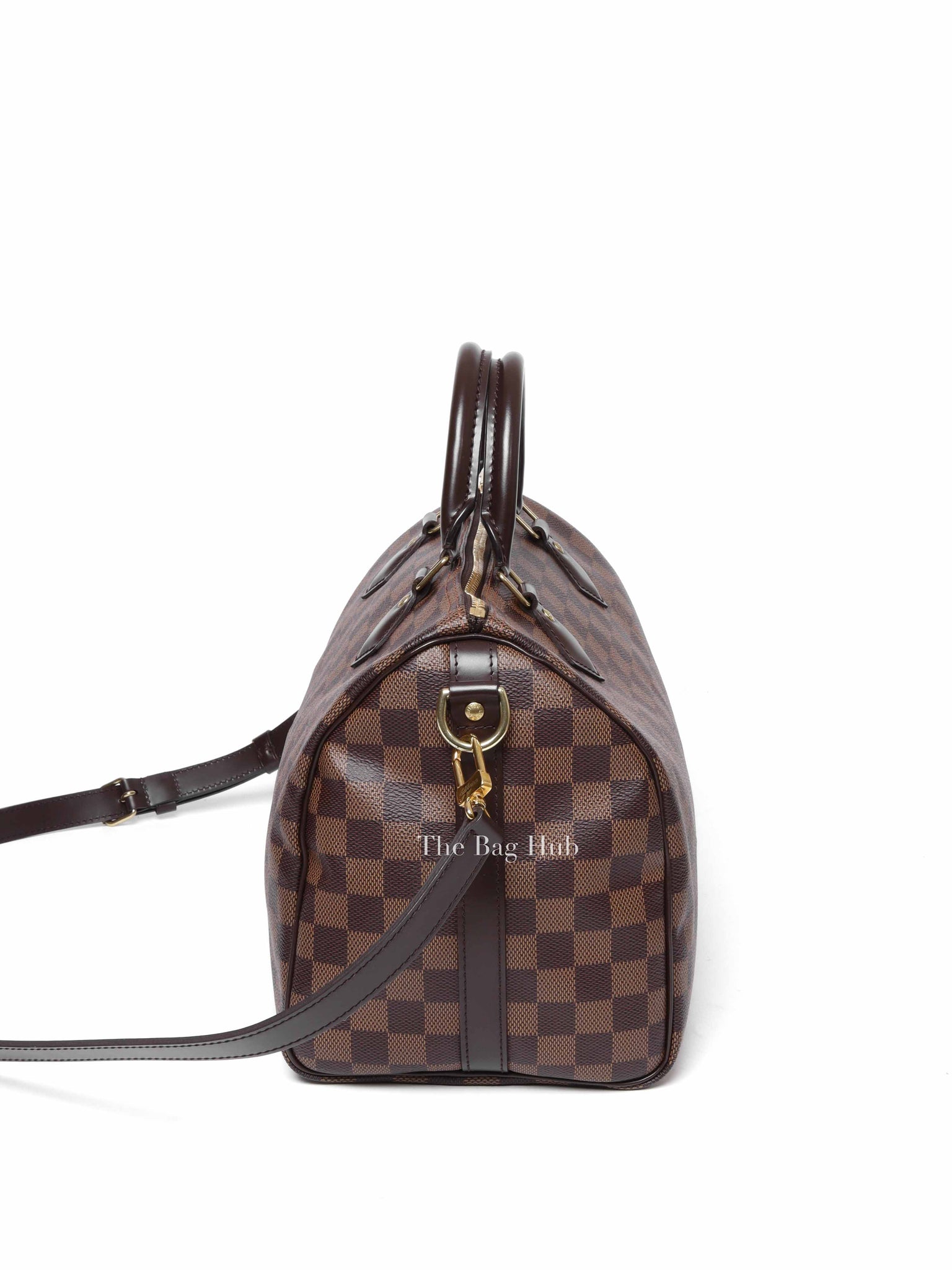 Louis Vuitton Damier Ebene Canvas Speedy Bandouliere 30 Handbag