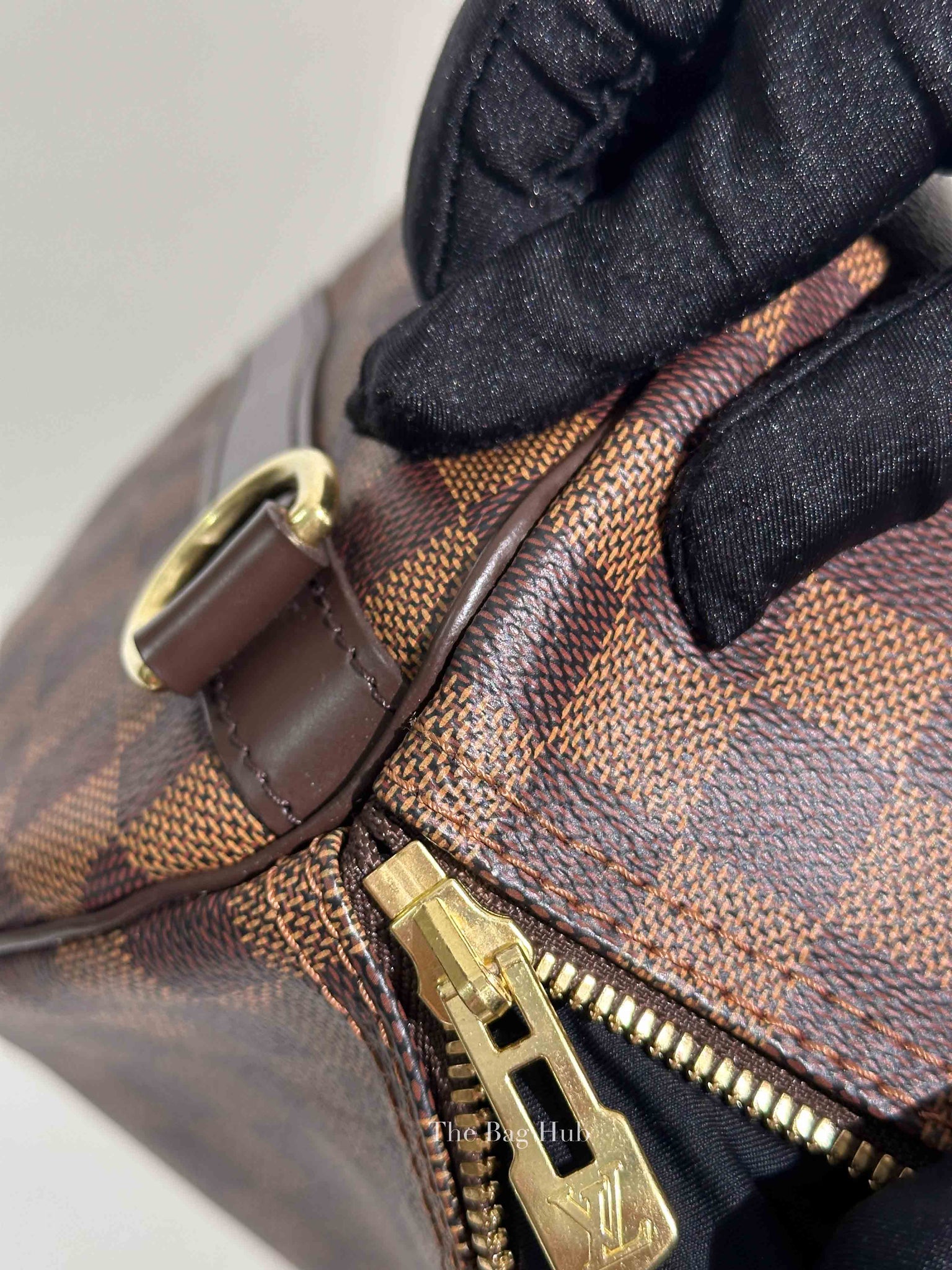 Louis Vuitton Damier Ebene Canvas Speedy Bandouliere 30 Handbag