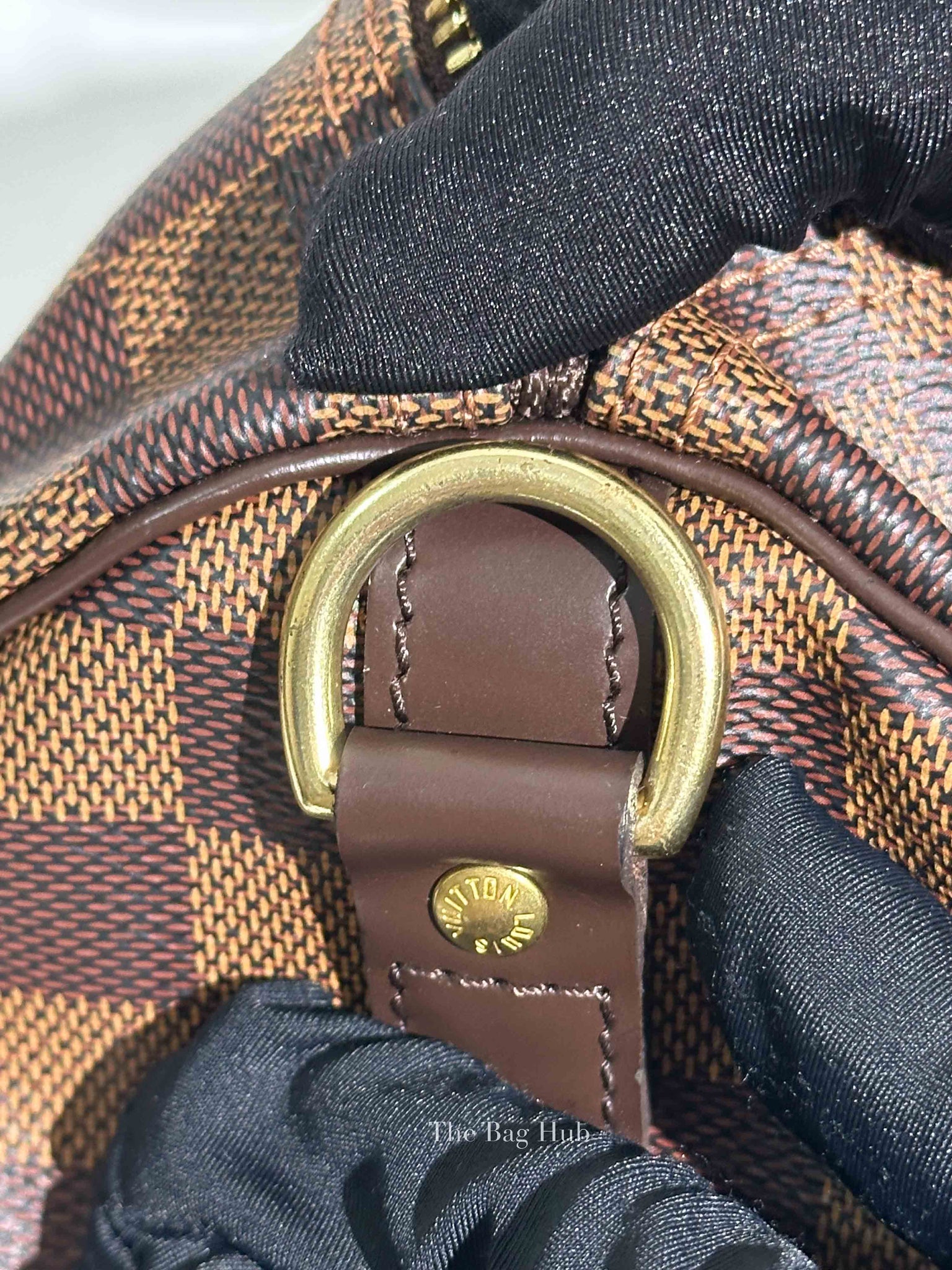 Louis Vuitton Damier Ebene Canvas Speedy Bandouliere 30 Handbag