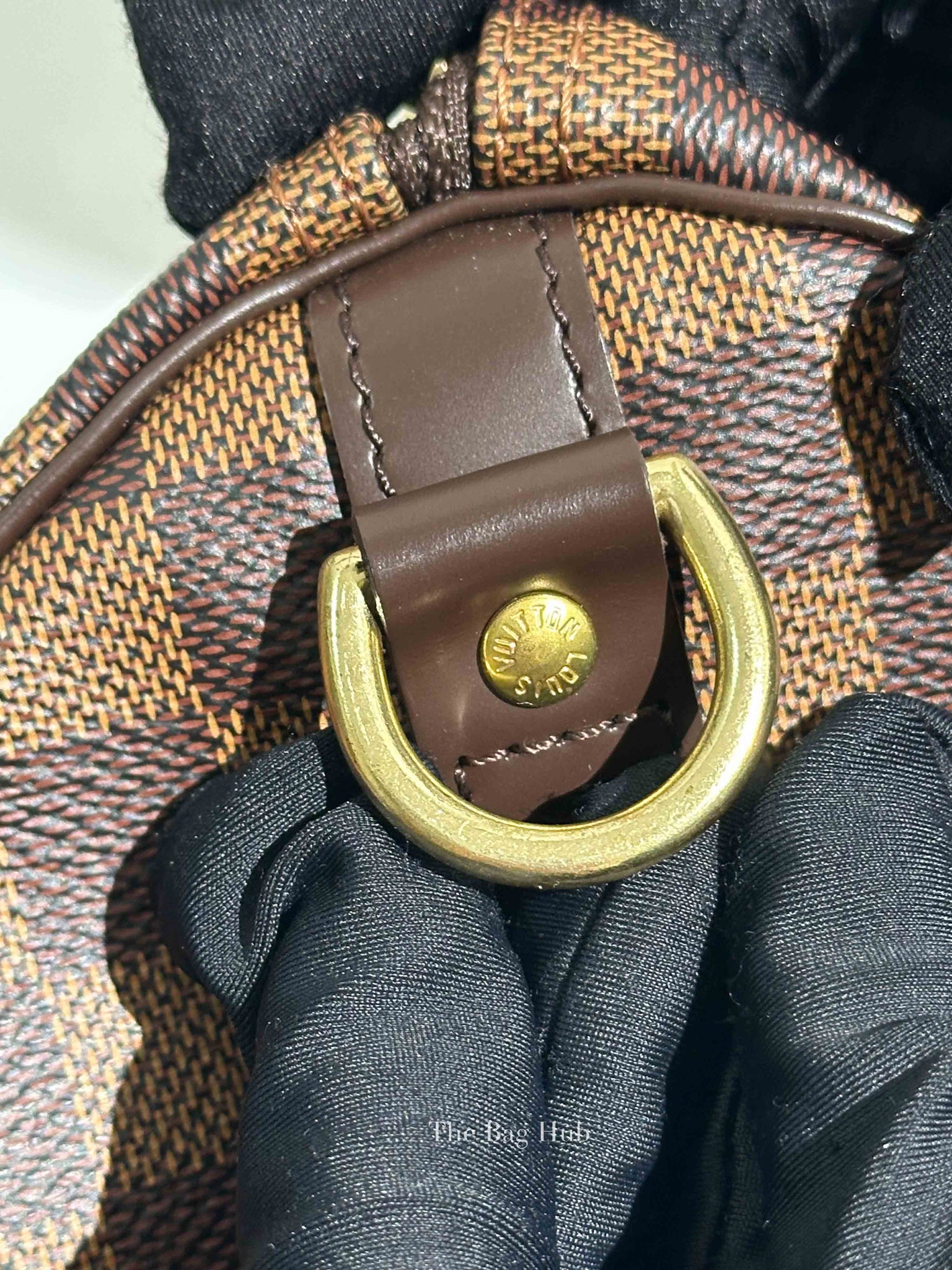 Louis Vuitton Damier Ebene Canvas Speedy Bandouliere 30 Handbag