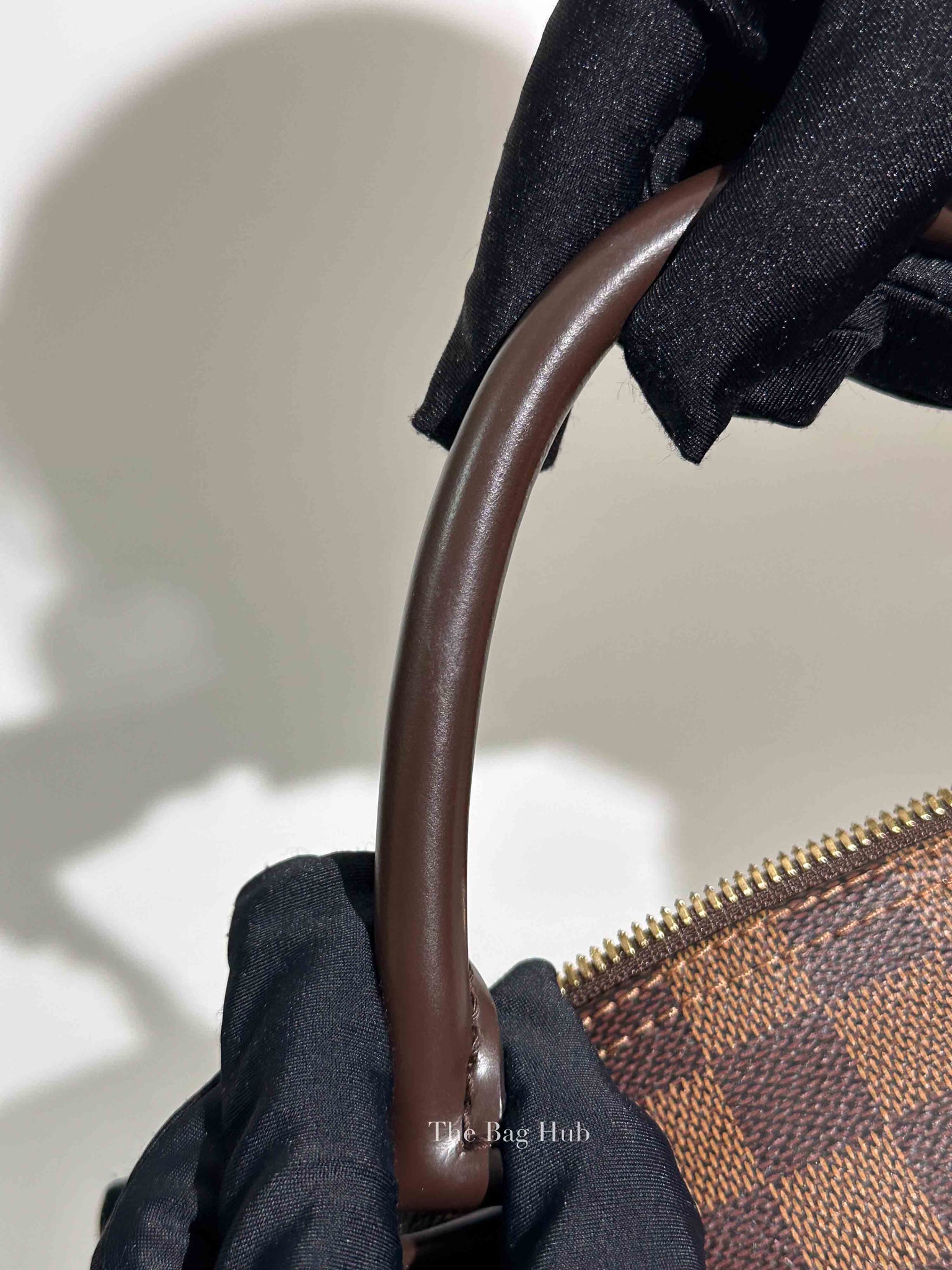 Louis Vuitton Damier Ebene Canvas Speedy Bandouliere 30 Handbag