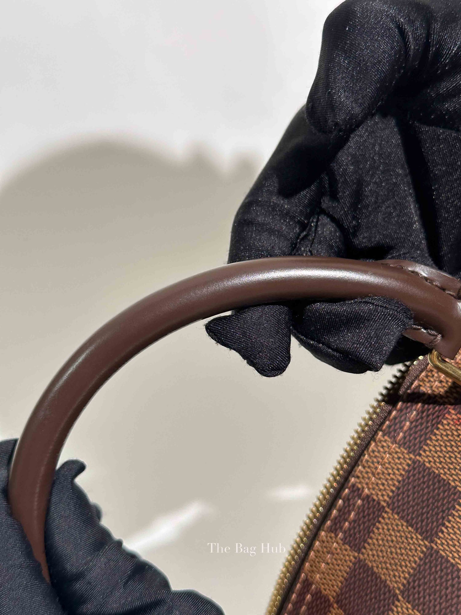 Louis Vuitton Damier Ebene Canvas Speedy Bandouliere 30 Handbag