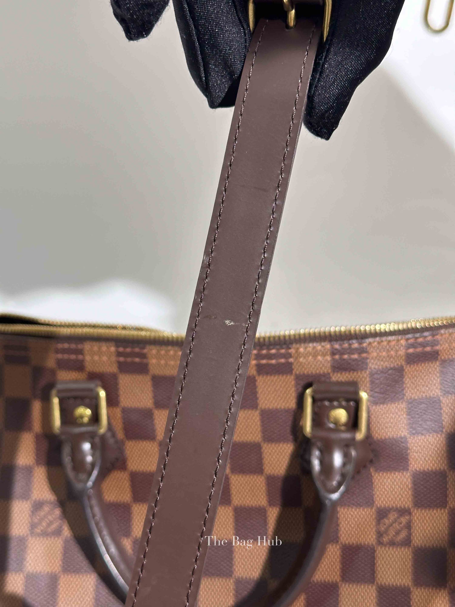 Louis Vuitton Damier Ebene Canvas Speedy Bandouliere 30 Handbag