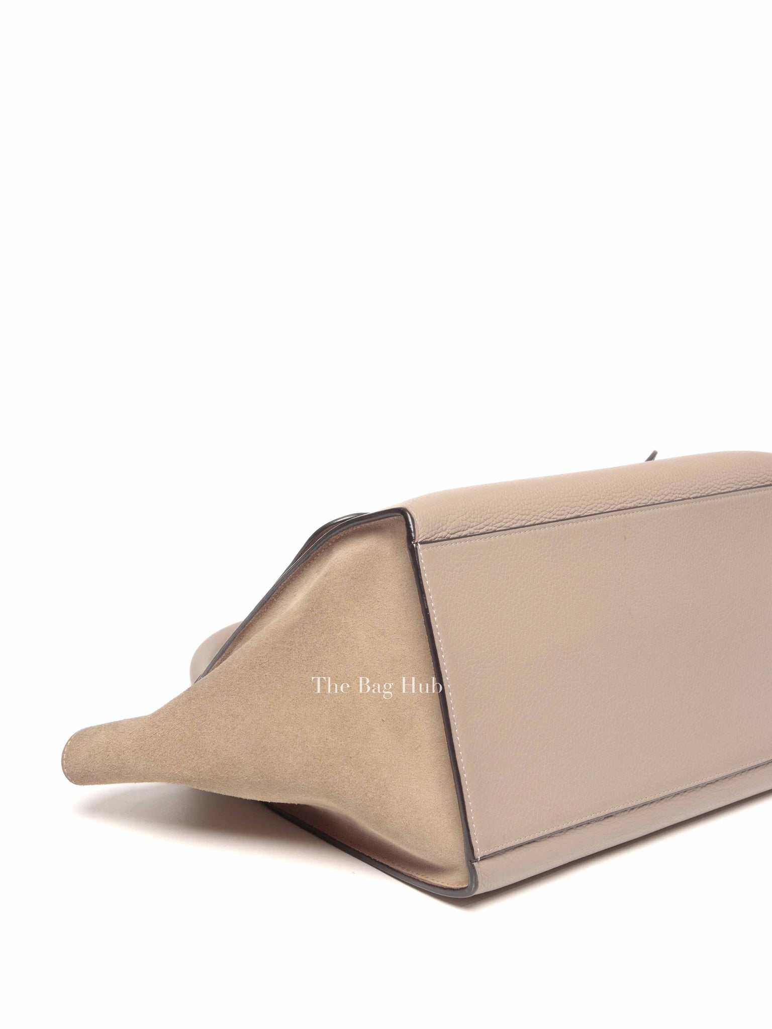 Celine Beige Suede/Leather Trapeze Small Bag