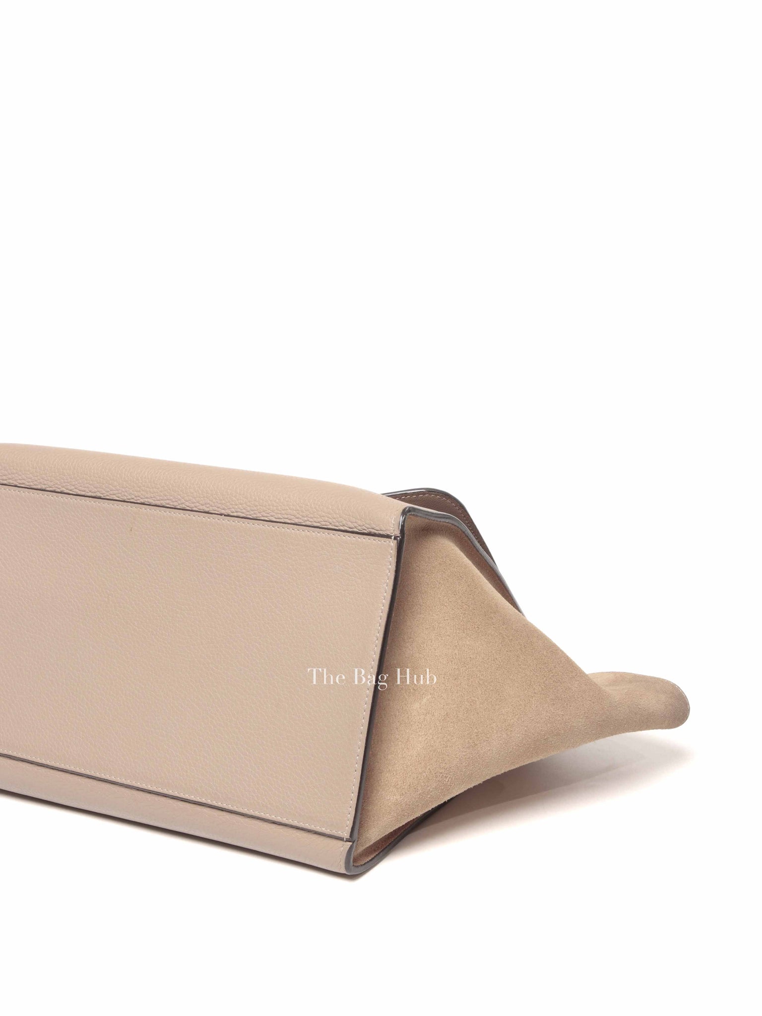 Celine Beige Suede/Leather Trapeze Small Bag