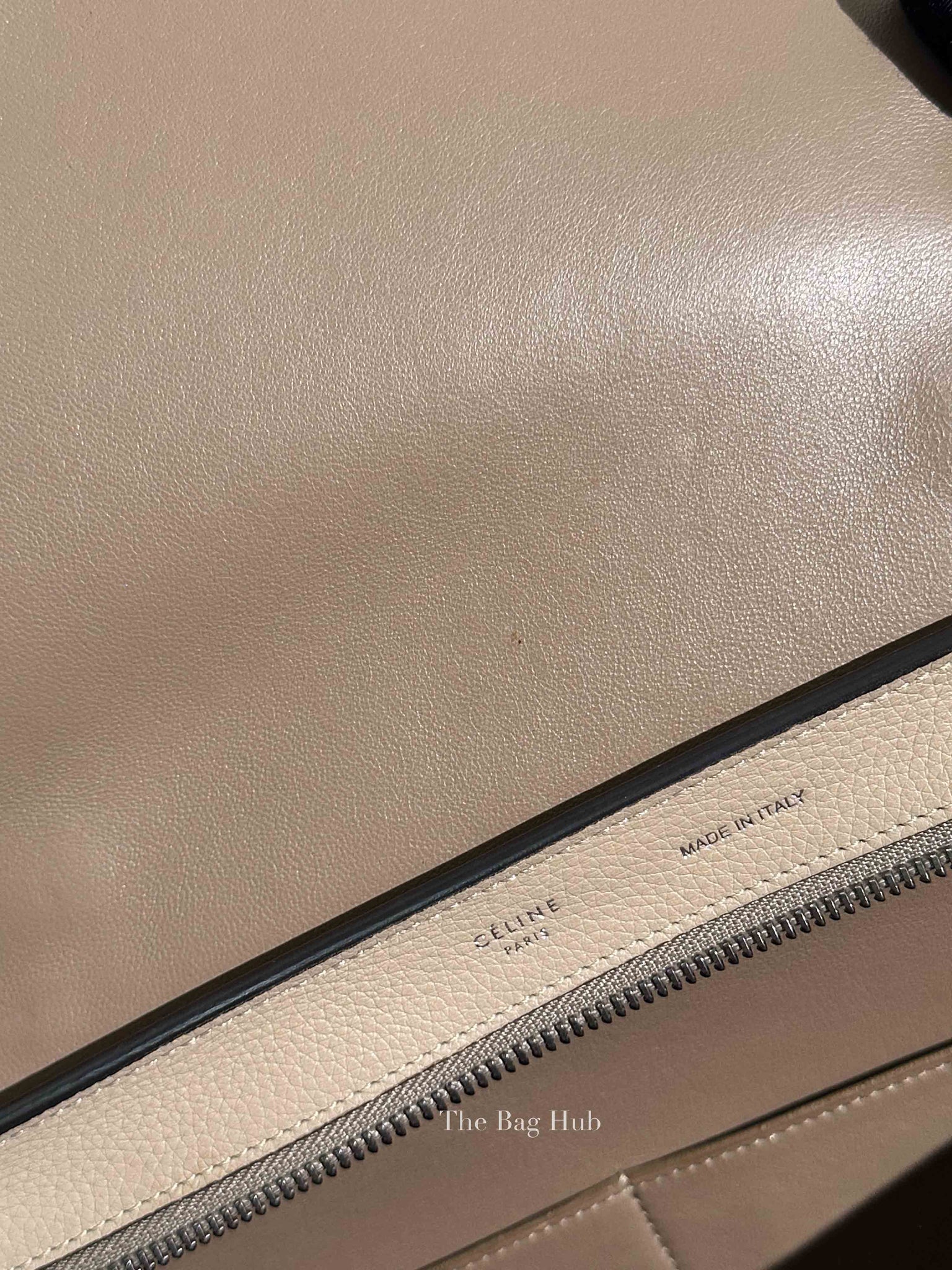 Celine Beige Suede/Leather Trapeze Small Bag