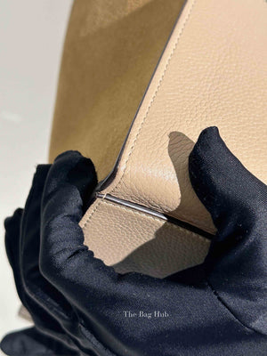 Celine Beige Suede/Leather Trapeze Small Bag