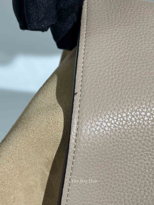 Celine Beige Suede/Leather Trapeze Small Bag