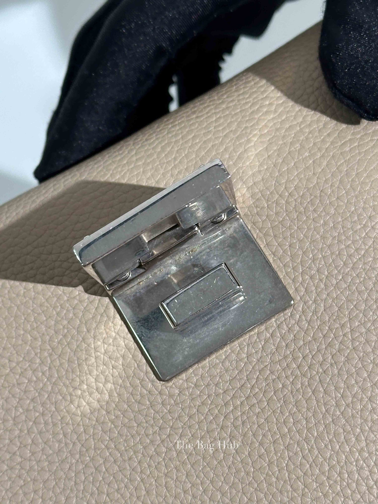 Celine Beige Suede/Leather Trapeze Small Bag