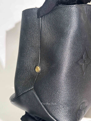 Louis Vuitton Black Leather Monogram Empreinte Grand Palais MM Bag