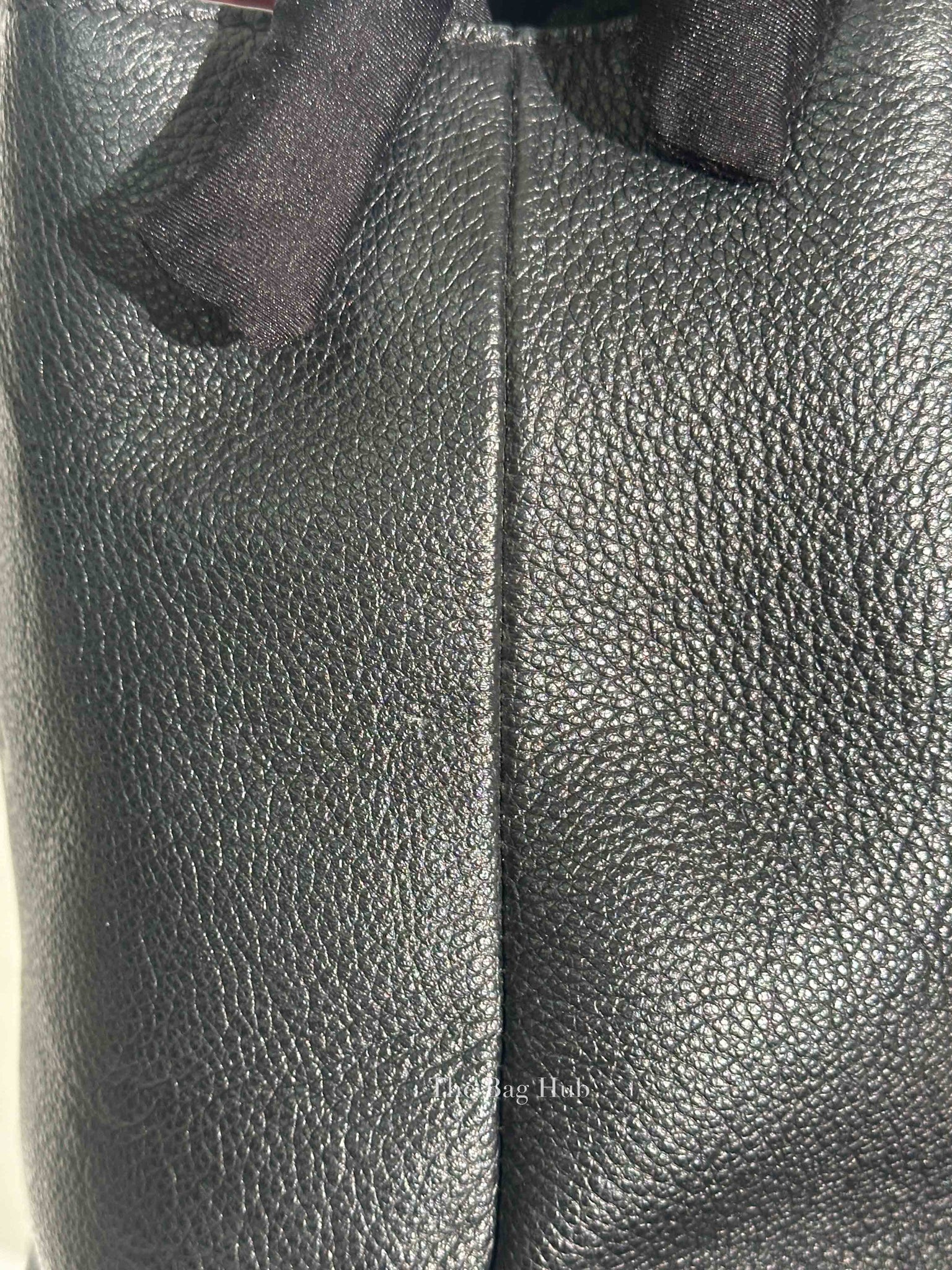 Louis Vuitton Black Leather Monogram Empreinte Grand Palais MM Bag