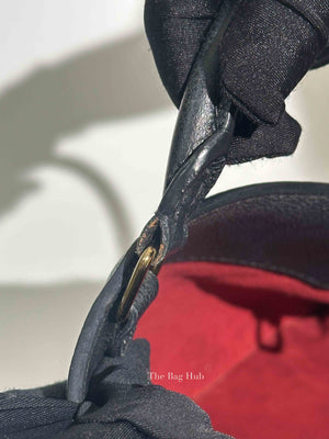 Louis Vuitton Black Leather Monogram Empreinte Grand Palais MM Bag
