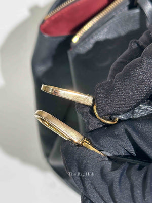 Louis Vuitton Black Leather Monogram Empreinte Grand Palais MM Bag