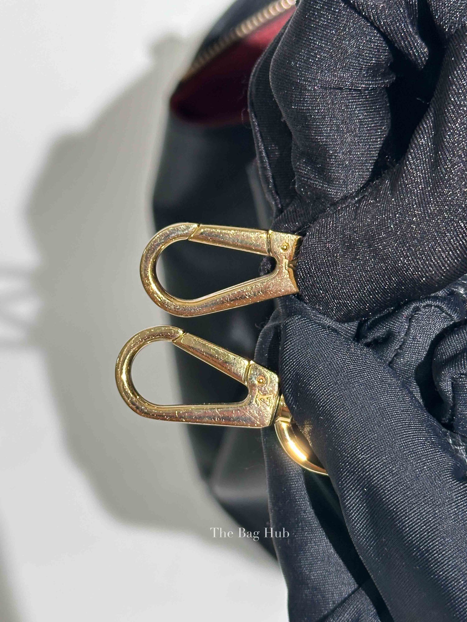 Louis Vuitton Black Leather Monogram Empreinte Grand Palais MM Bag