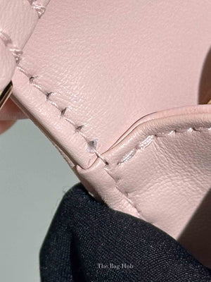 Dior Powder Pink Cannage Leather My Dior Top Handle Bag
