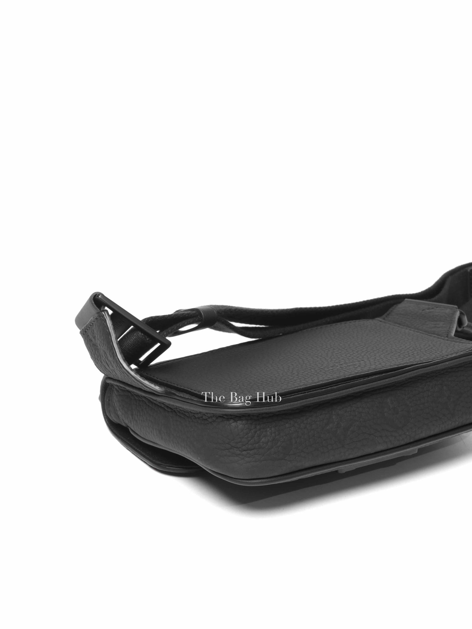 Louis Vuitton Black Leather Monogram S-Lock Sling Shoulder Bag