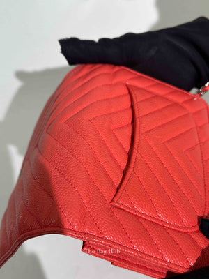 Chanel Salmon Pink Caviar Leather WOC SHW