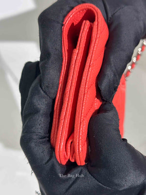 Chanel Salmon Pink Caviar Leather WOC SHW
