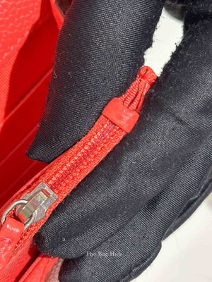 Chanel Salmon Pink Caviar Leather WOC SHW
