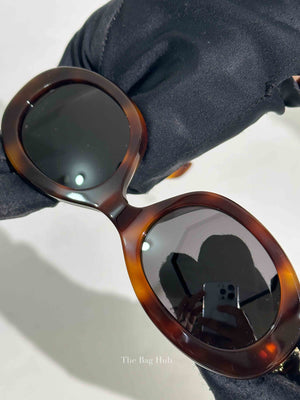 Celine Blonde Havana Acetate Triomphe 01 Sunglasses