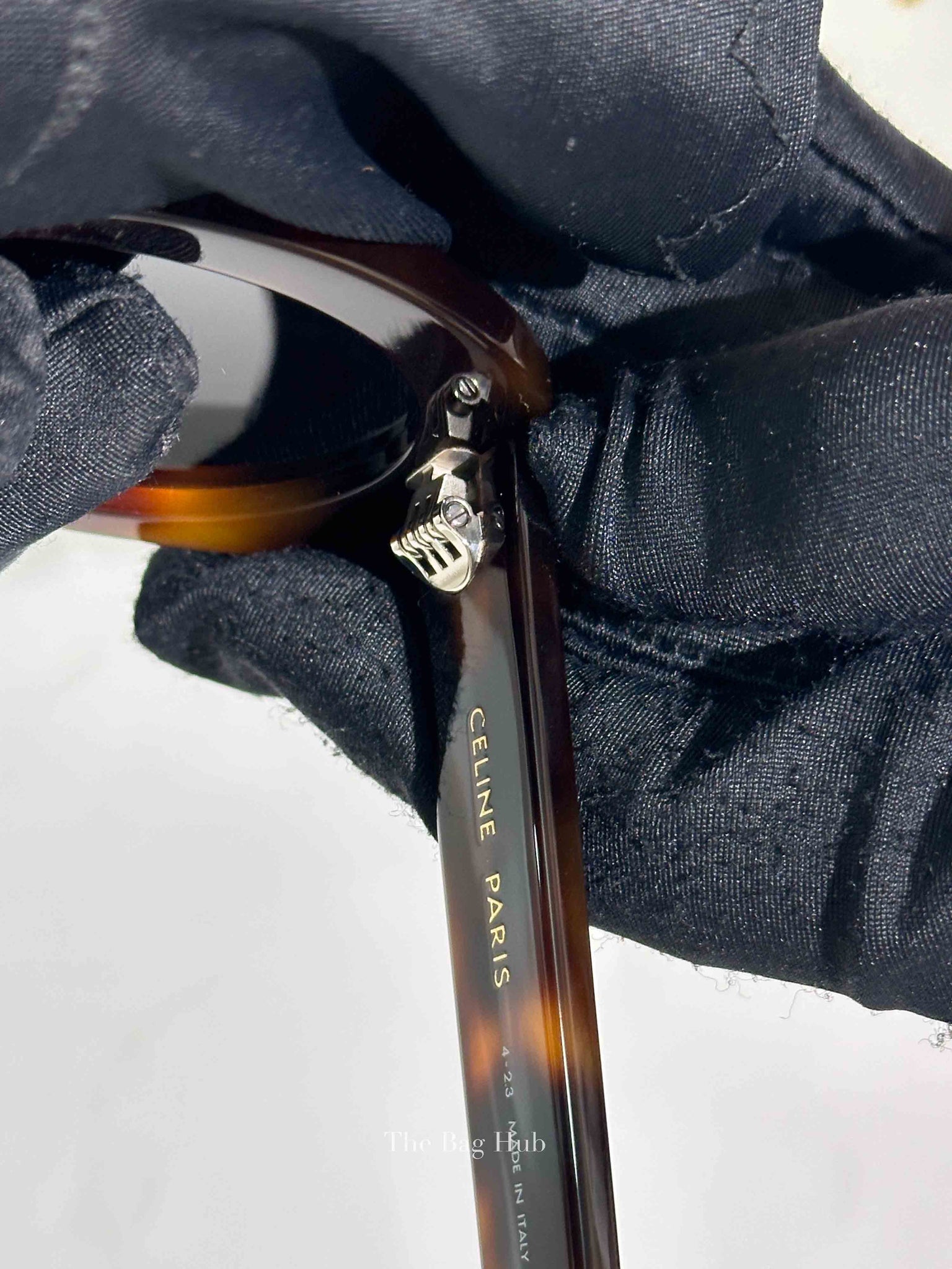 Celine Blonde Havana Acetate Triomphe 01 Sunglasses