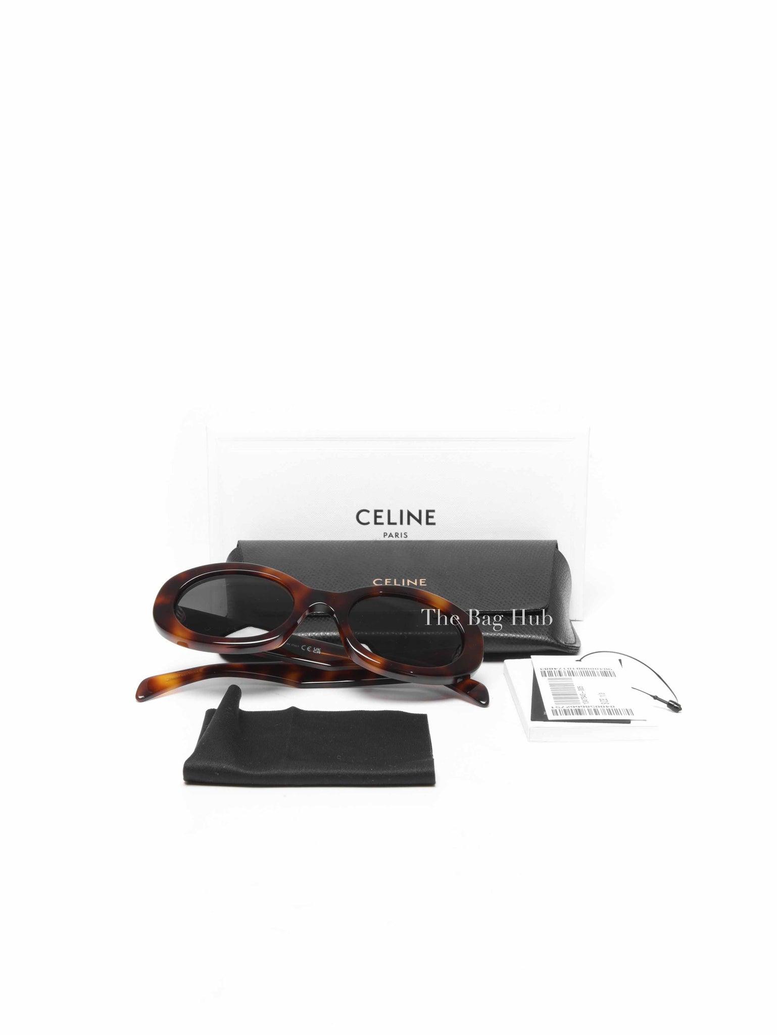 Celine Blonde Havana Acetate Triomphe 01 Sunglasses