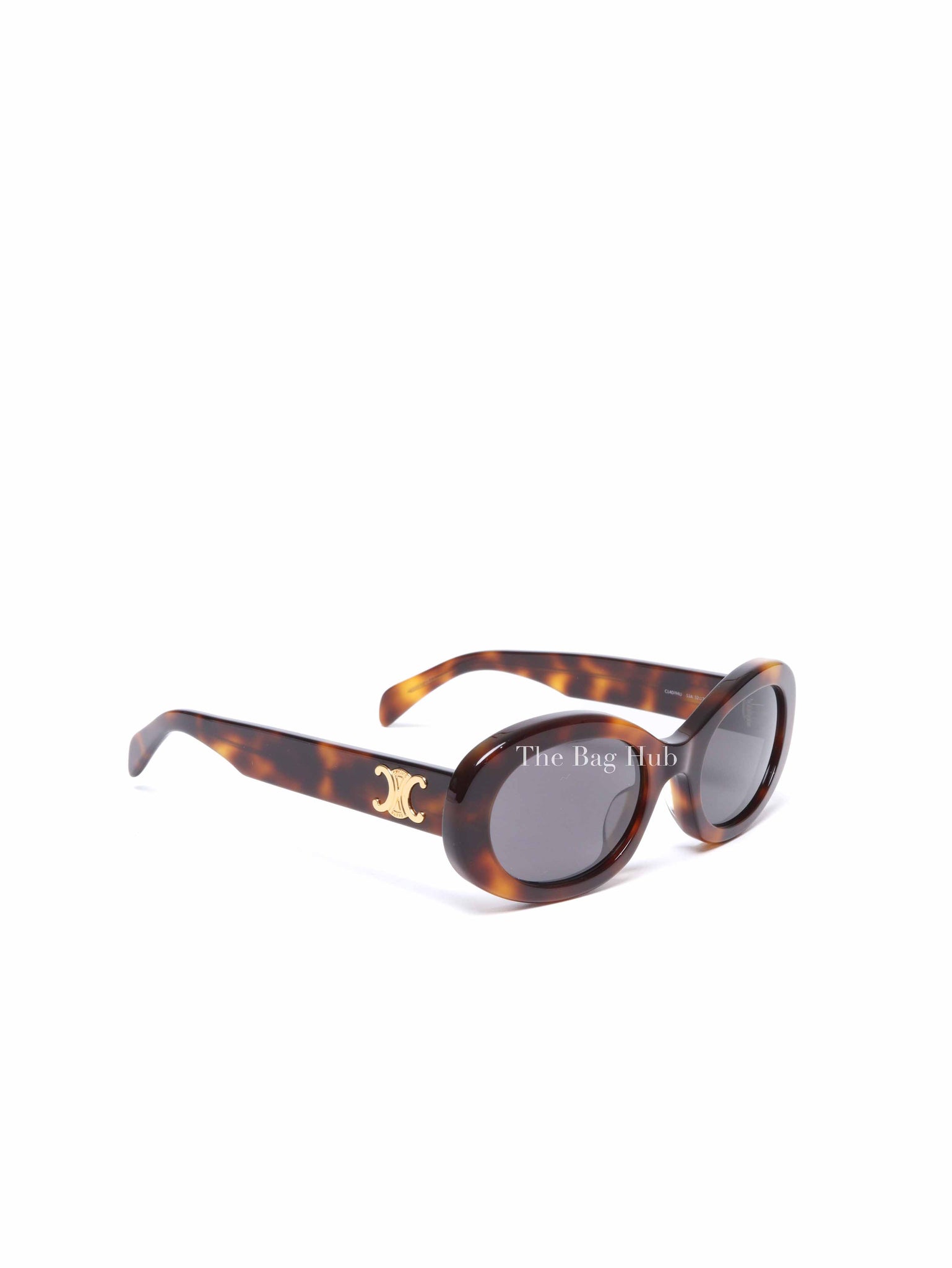 Celine Blonde Havana Acetate Triomphe 01 Sunglasses