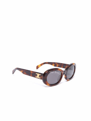 Celine Blonde Havana Acetate Triomphe 01 Sunglasses