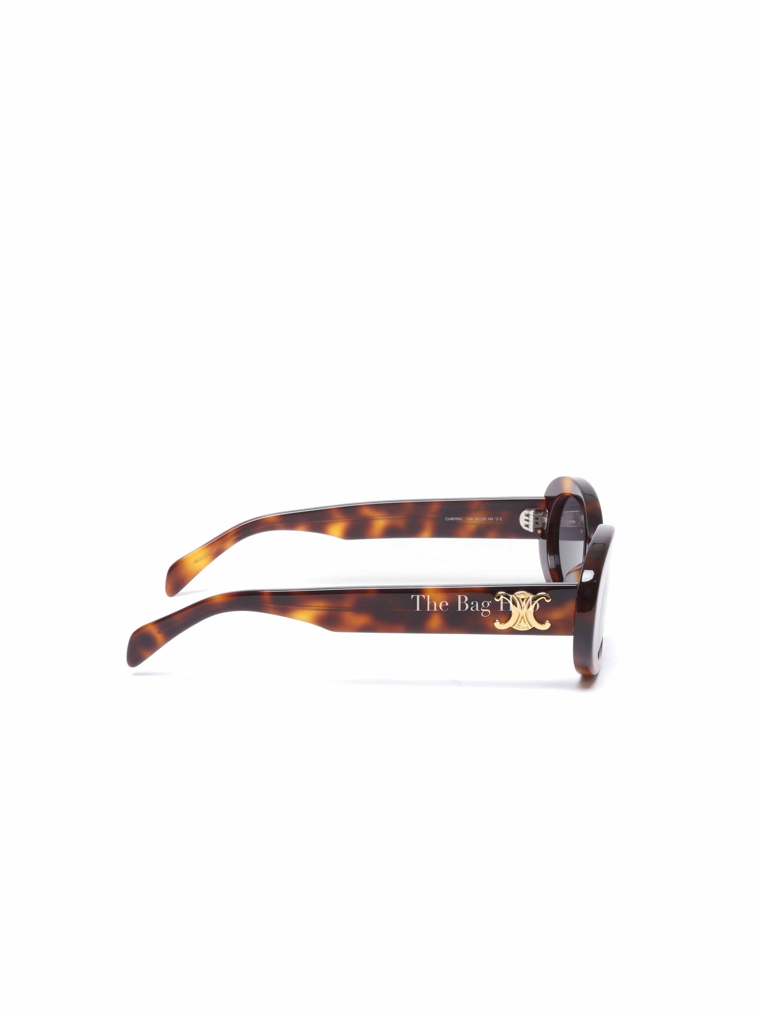 Celine Blonde Havana Acetate Triomphe 01 Sunglasses