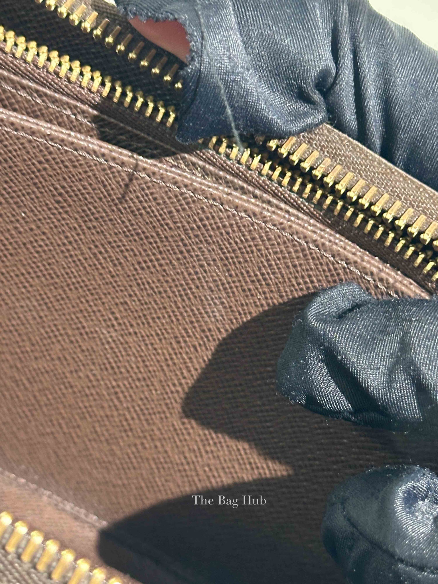 Louis Vuitton Damier Ebene Canvas Brown Zippy Wallet