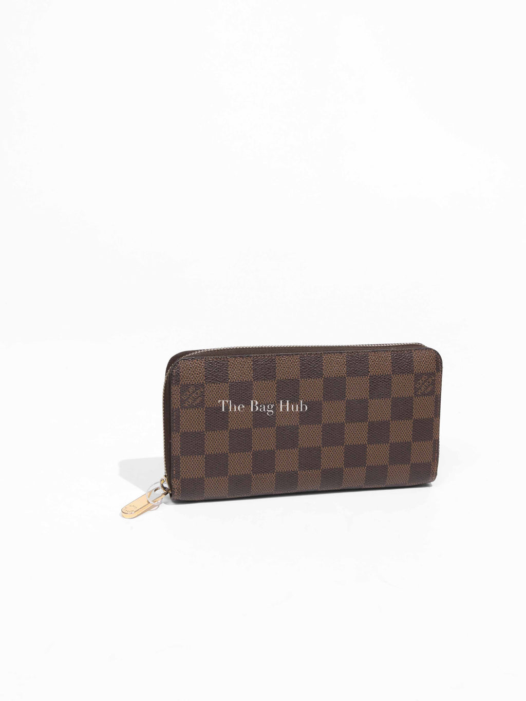 Louis Vuitton Damier Ebene Canvas Brown Zippy Wallet