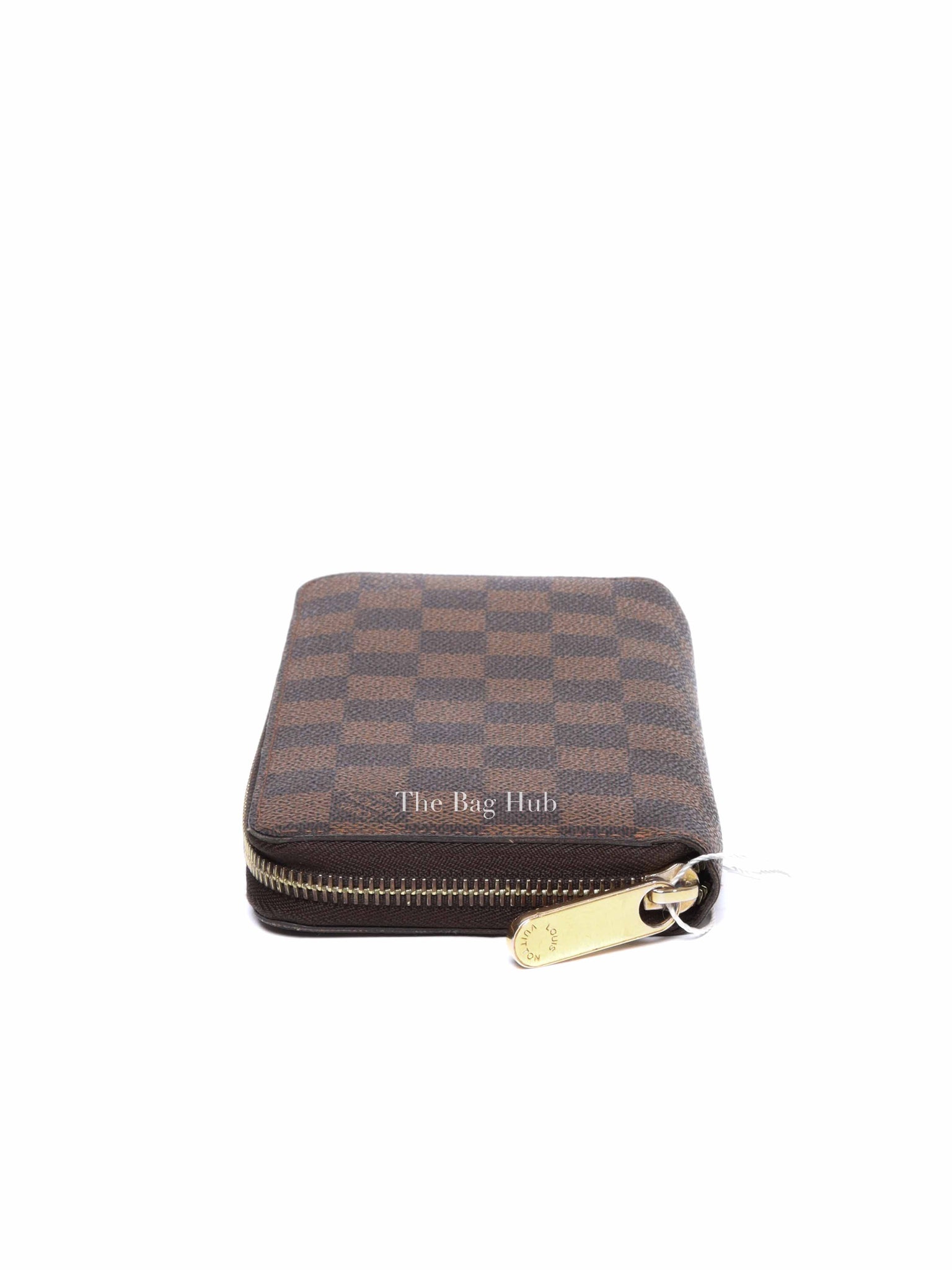 Louis Vuitton Damier Ebene Canvas Brown Zippy Wallet