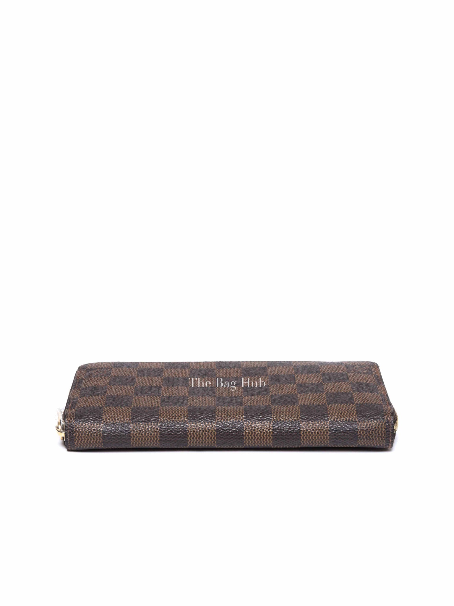 Louis Vuitton Damier Ebene Canvas Brown Zippy Wallet