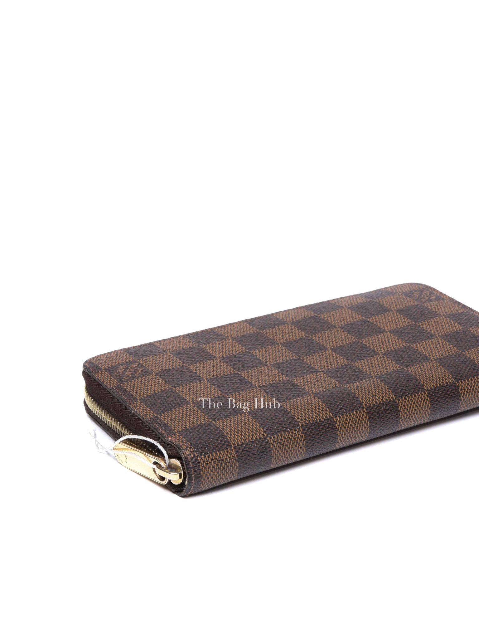 Louis Vuitton Damier Ebene Canvas Brown Zippy Wallet