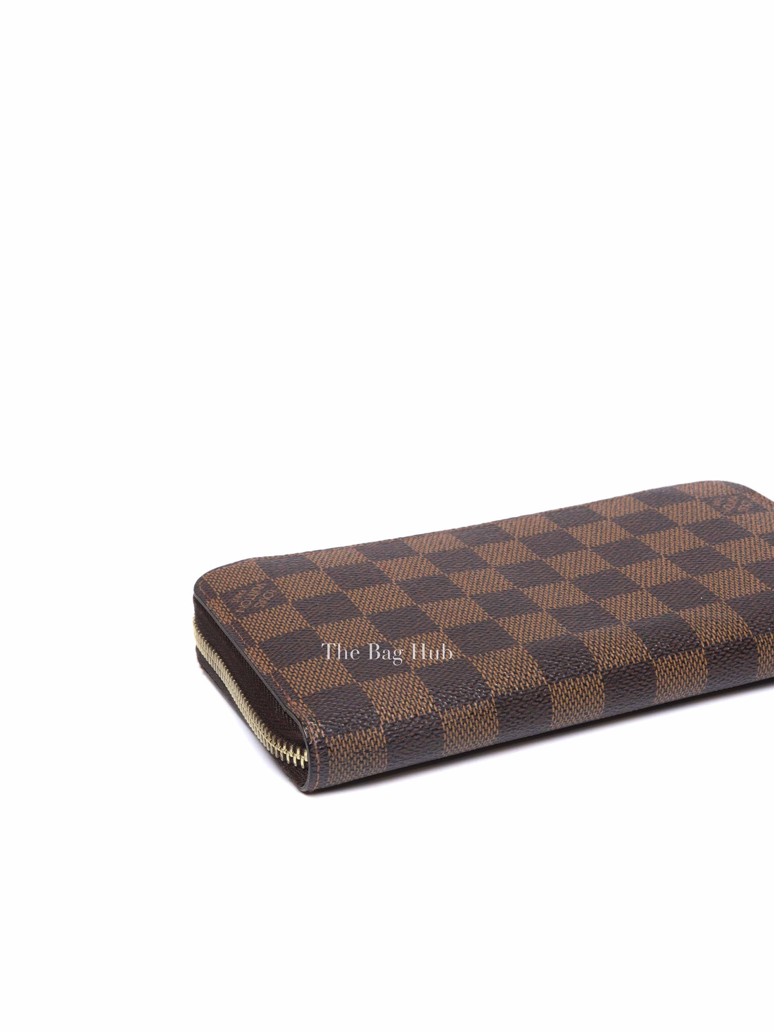 Louis Vuitton Damier Ebene Canvas Brown Zippy Wallet