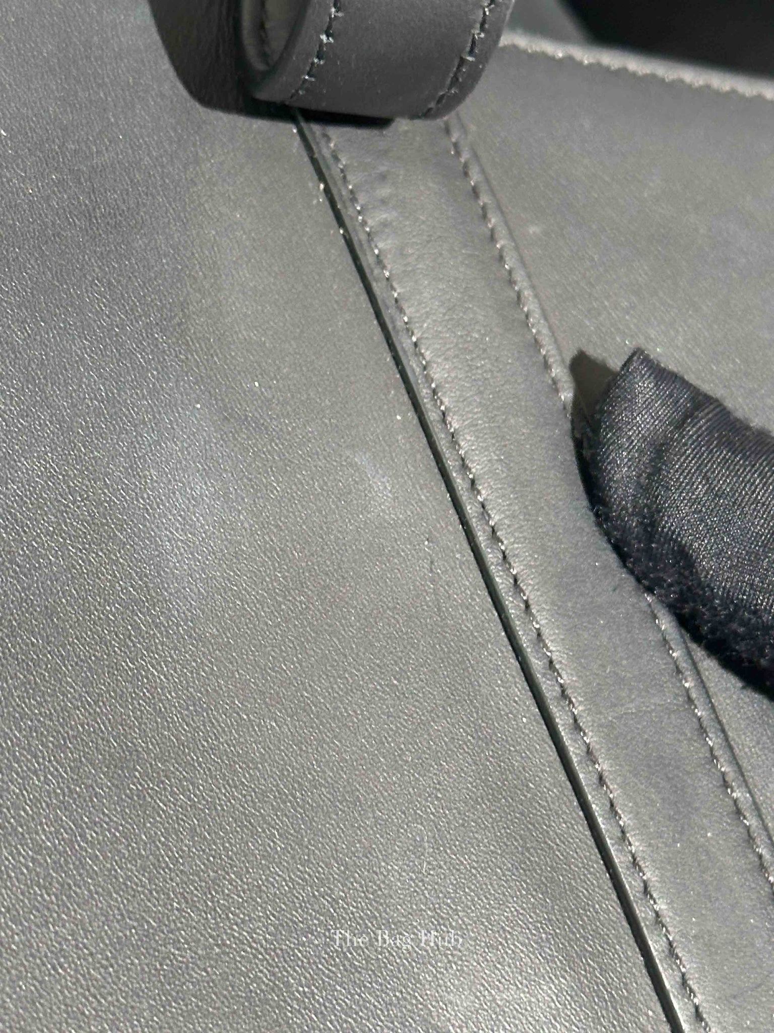 Dior Black Ultramatte Leather Saddle Bag with Strap