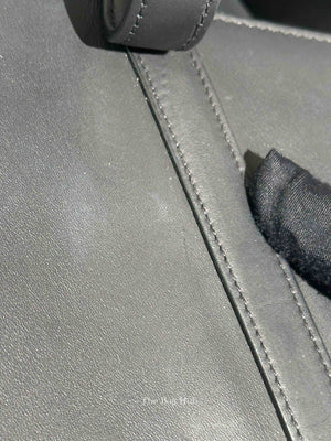 Dior Black Ultramatte Leather Saddle Bag with Strap