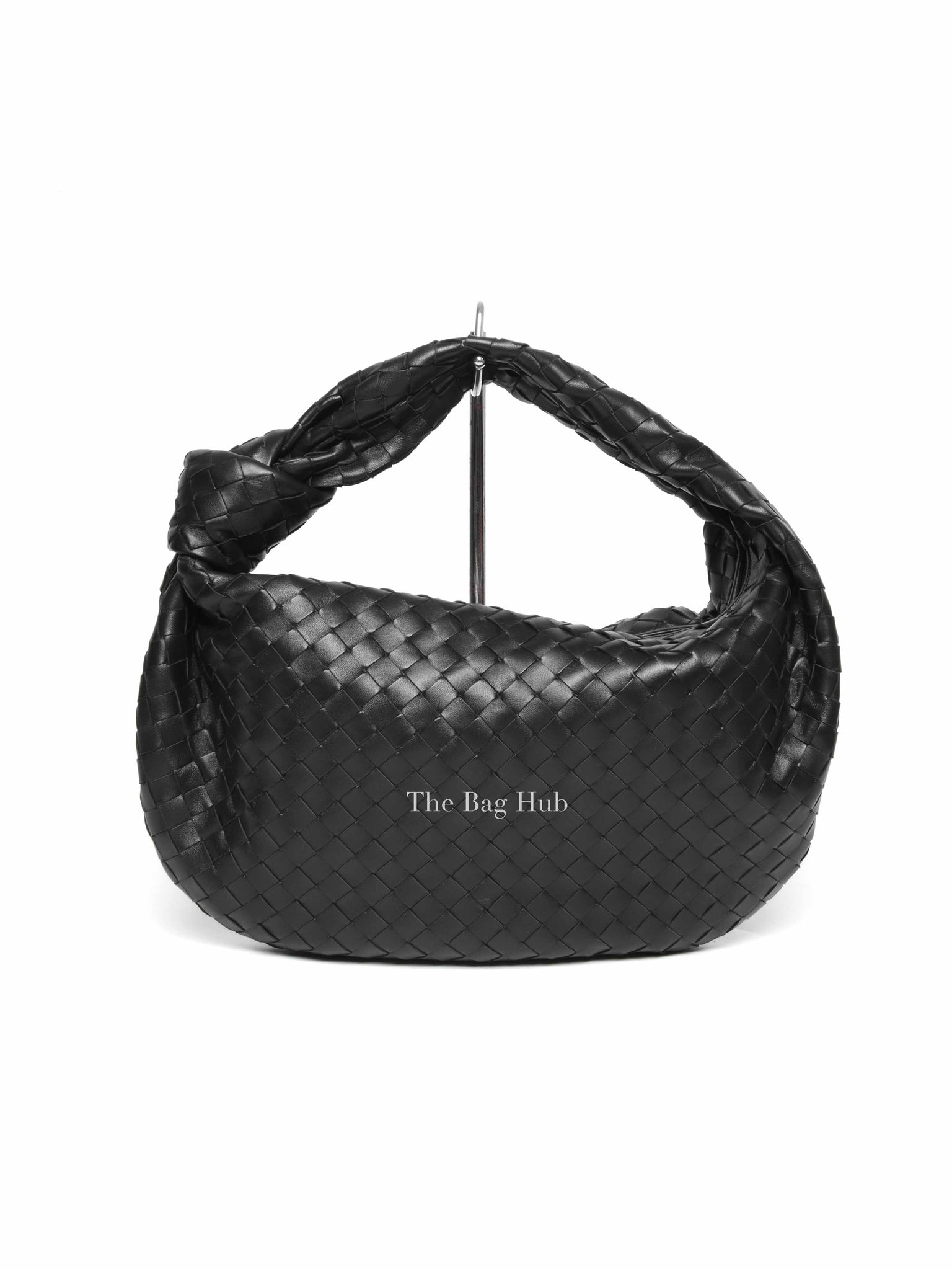 Bottega Veneta Black Intrecciato Leather Jodie Classic (Small) Shoulder Bag