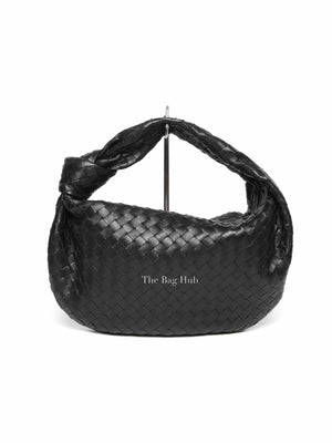 Bottega Veneta Black Intrecciato Leather Jodie Classic (Small) Shoulder Bag