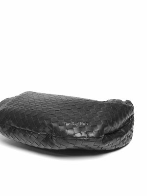 Bottega Veneta Black Intrecciato Leather Jodie Classic (Small) Shoulder Bag