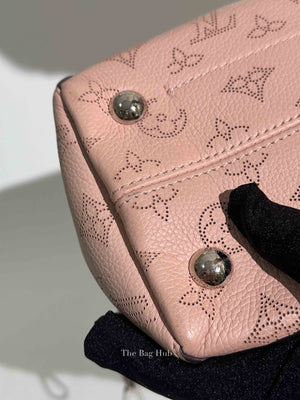 Louis Vuitton Pink Galet Monogram Mahina Leather Hina PM Bag