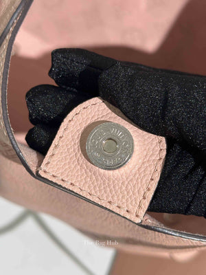 Louis Vuitton Pink Galet Monogram Mahina Leather Hina PM Bag