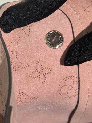 Louis Vuitton Pink Galet Monogram Mahina Leather Hina PM Bag