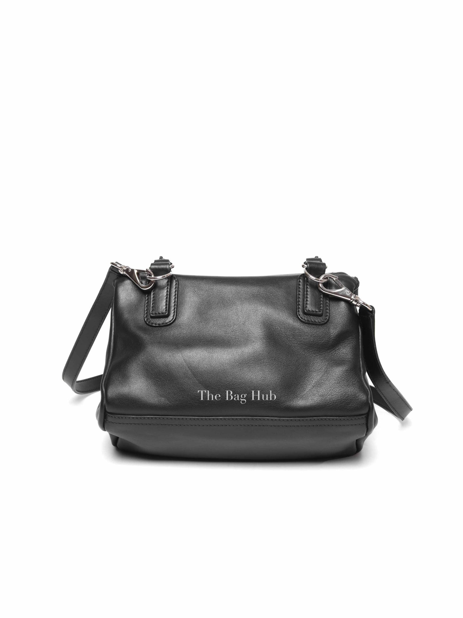 Givenchy Black Calfskin Cross Embellished Pandora Small Bag