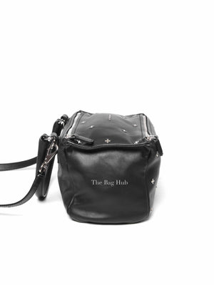 Givenchy Black Calfskin Cross Embellished Pandora Small Bag