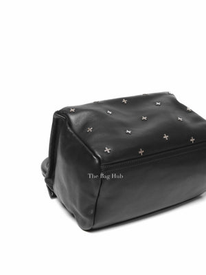 Givenchy Black Calfskin Cross Embellished Pandora Small Bag