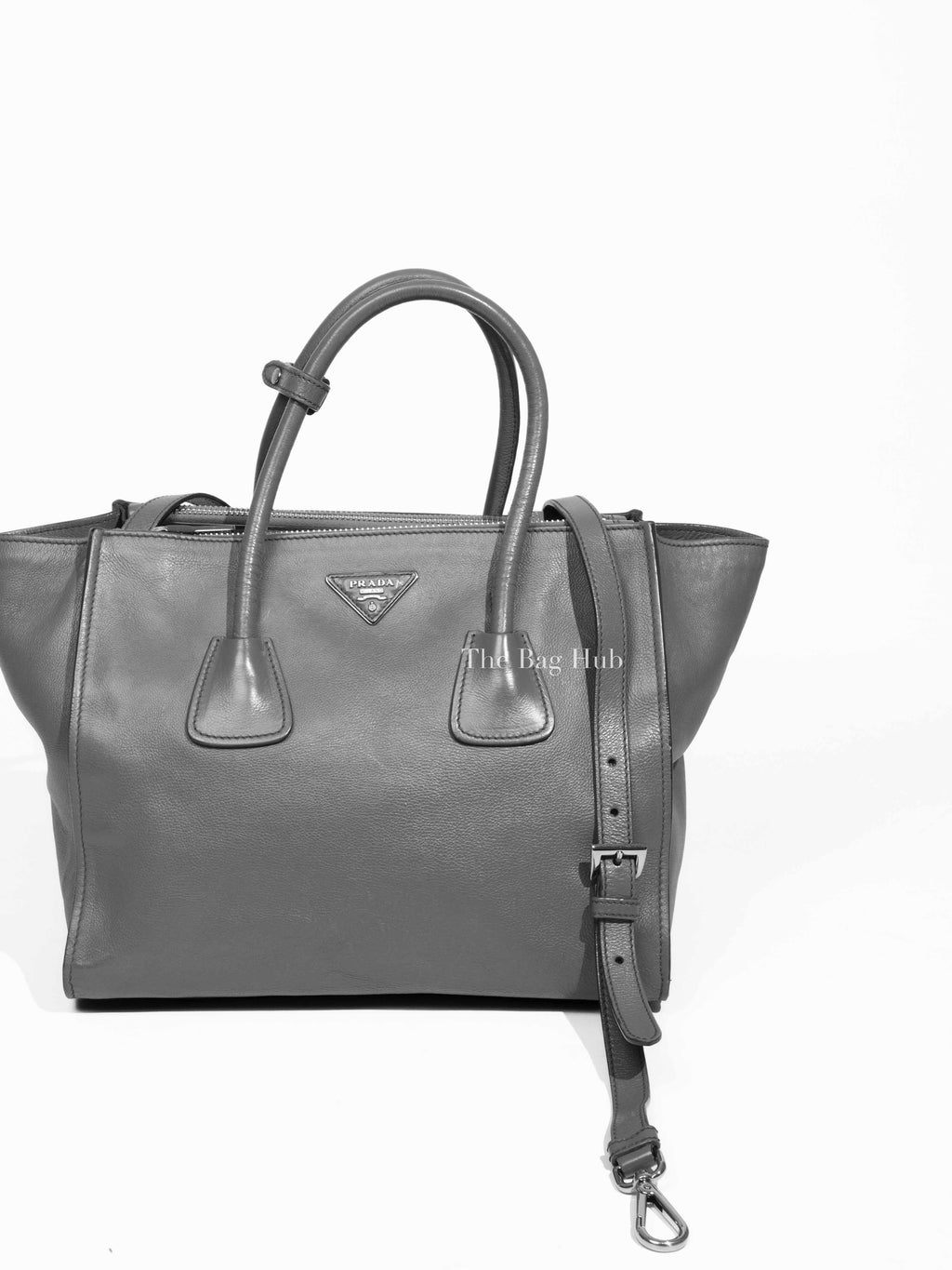 Prada Marmo Glace Calf Twin Pocket Bag BN2619