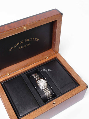 Franck Muller Stainless Steel Tonneau Cintree Curvex Petit Quartz Watch