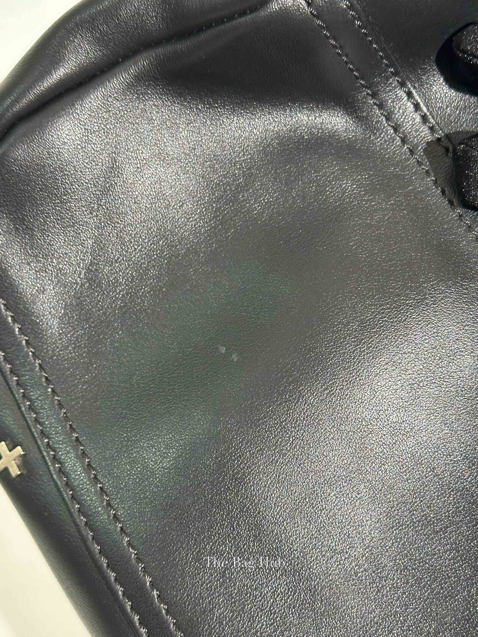 Givenchy Black Calfskin Cross Embellished Pandora Small Bag