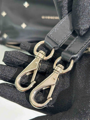 Givenchy Black Calfskin Cross Embellished Pandora Small Bag